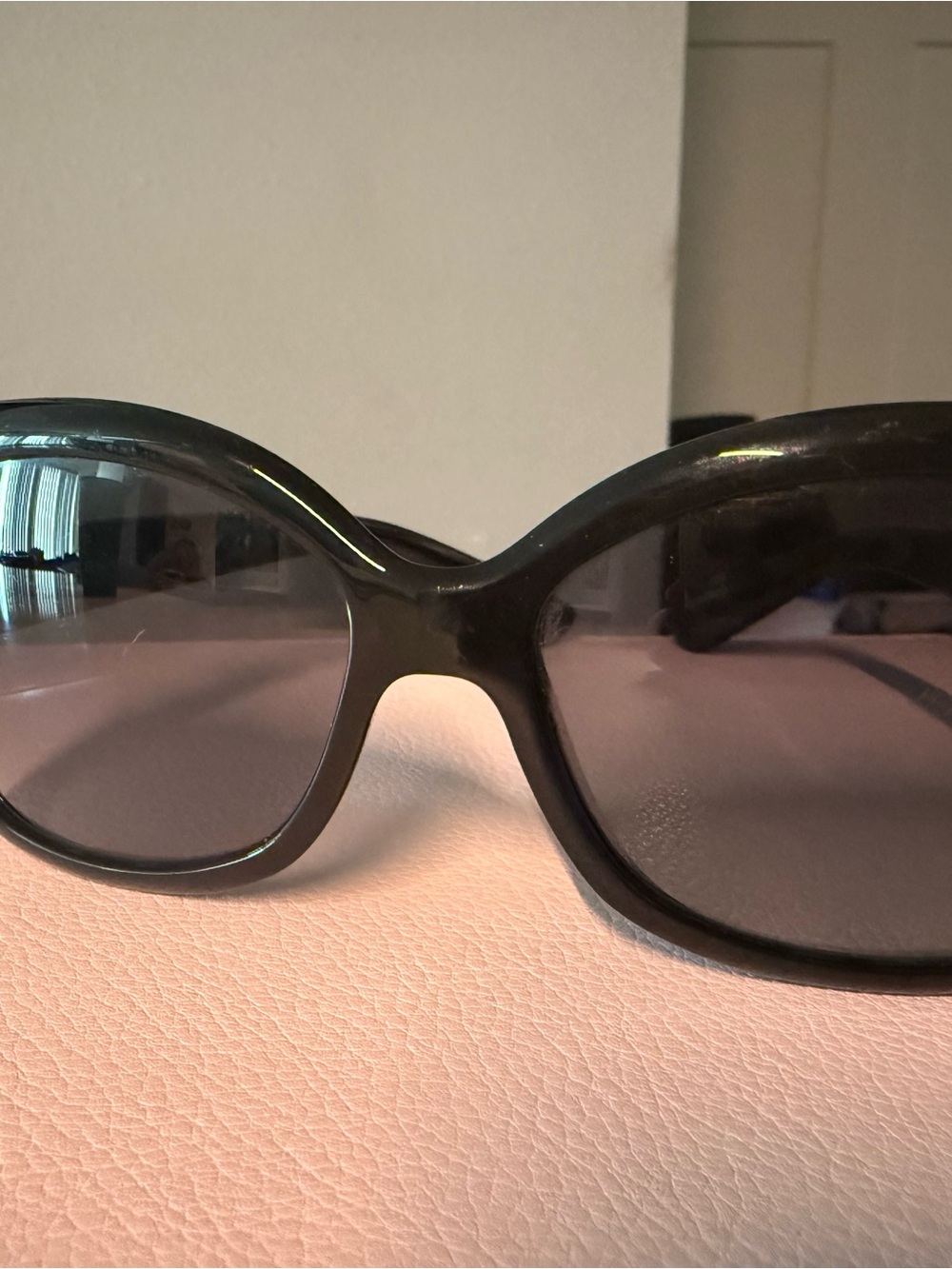 Versace Black Oversized Women’s Sunglasses